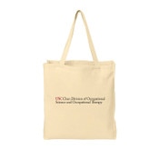 USC Trojans Chan Division of Occupational Science and Occupational Therapy Slim Natural Tote Bag